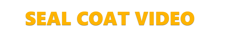 Sealcoat Truck Video