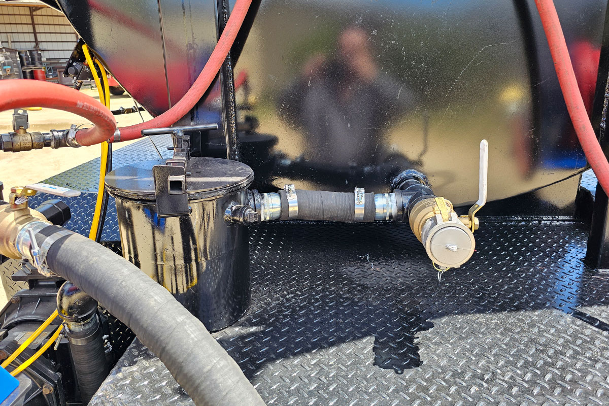Sealcoat Filter and Plumbing