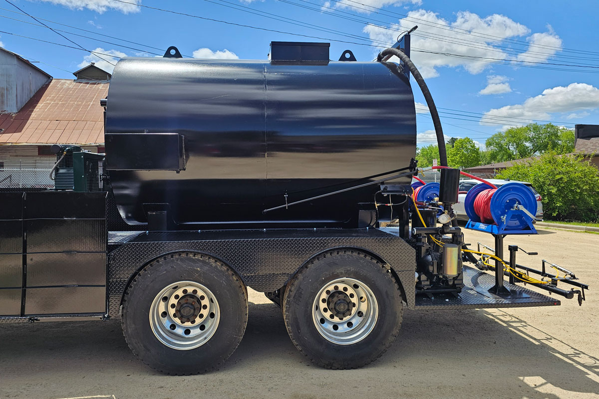 Sealcoat Truck Rear
