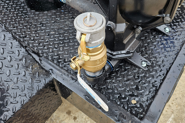 Sealcoat Trailer Plumbing