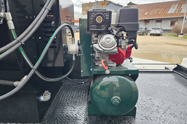 Sealcoat Trailer Pump Side